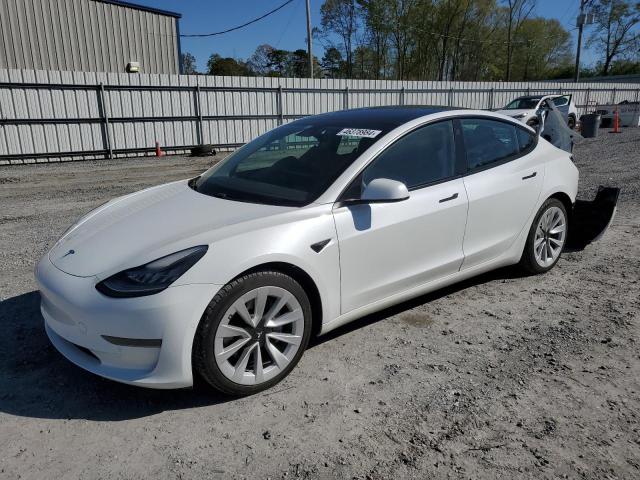 2021 Tesla Model 3 მანქანა იყიდება აუქციონზე, vin: 5YJ3E1EA8MF856739, აუქციონის ნომერი: 46378984