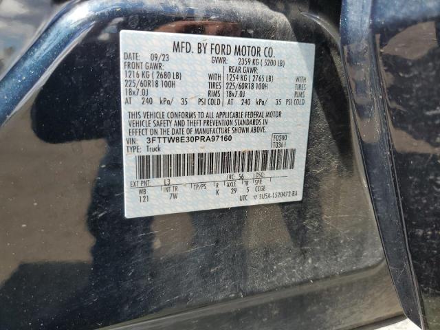 3FTTW8E30PRA97160 Ford Maverick Xl