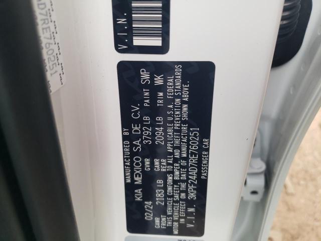 3KPF24AD7RE760251 KIA FORTE LX