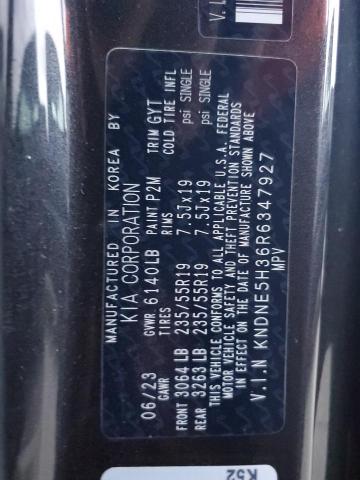 KNDNE5H36R6347927 KIA Carnival Sx