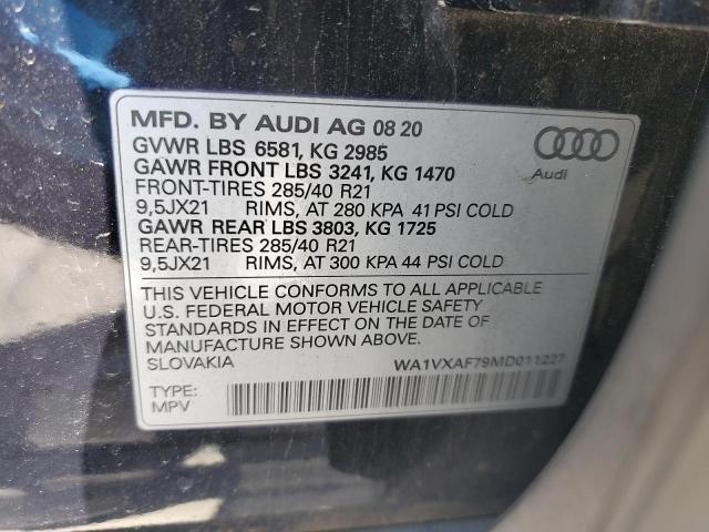 WA1VXAF79MD011227 Audi Q7 Prestige