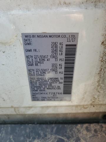 5N1AT2MT4JC728766 Nissan ROGUE S