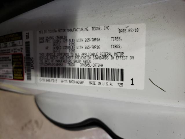 5TFSZ5AN9JX160442 Toyota Tacoma Access Cab