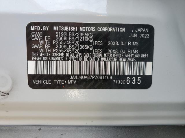 JA4J4UA87PZ061169 Mitsubishi Outlander Se