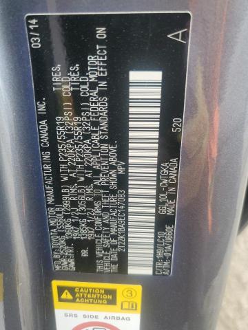 2T2ZK1BA9EC147083 Lexus RX 350