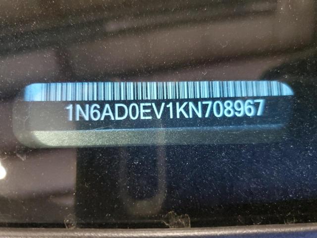 1N6AD0EV1KN708967 Nissan FRONTIER S