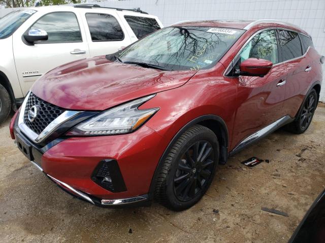 49788334 :رقم المزاد ، 5N1AZ2MS4KN143357 vin ، 2019 Nissan Murano S مزاد بيع