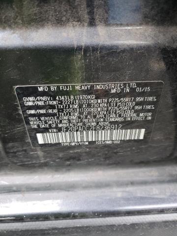 JF2GPACC2F8236912 Subaru Xv Crosstrek 2.0 Premium