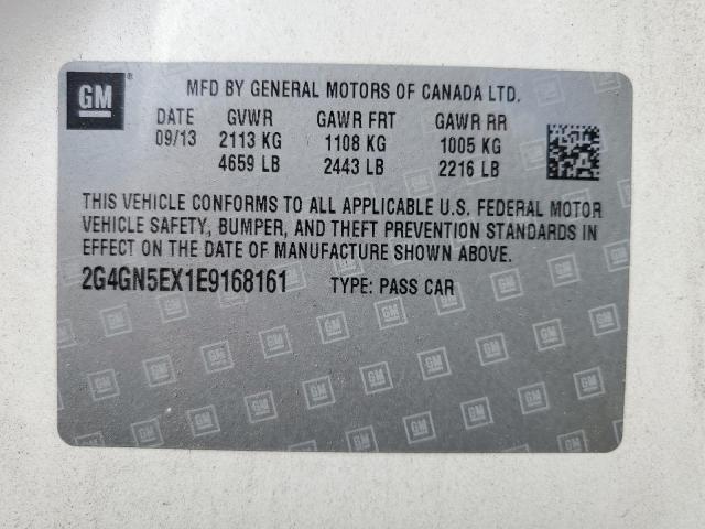 2G4GN5EX1E9168161 Buick Regal Premium