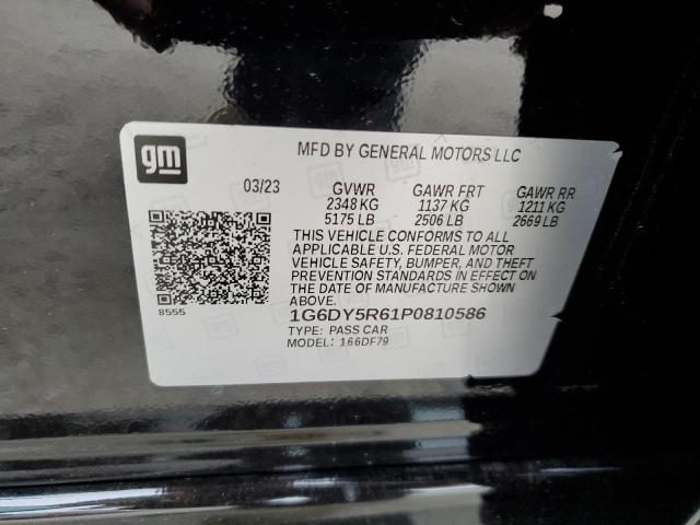 1G6DY5R61P0810586 Cadillac Ct5-v Blackwing