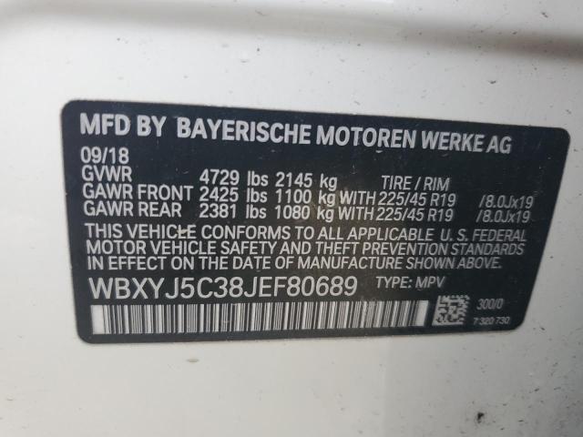 WBXYJ5C38JEF80689 BMW X2 Xdrive28i