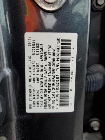 19UUB1F3XFA030307 Acura TLX
