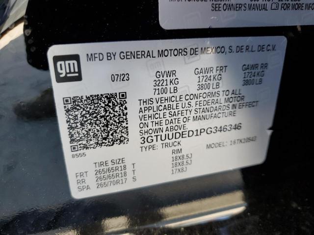 3GTUUDED1PG346346 GMC Sierra K1500 Slt