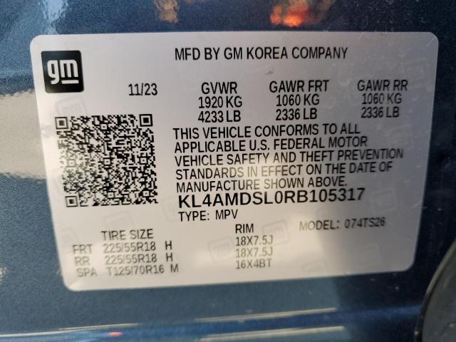 KL4AMDSL0RB105317 Buick Encore Gx Sport Touring