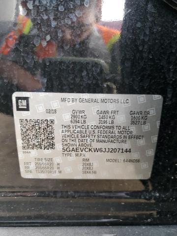5GAEVCKW6JJ207144 Buick Enclave Avenir