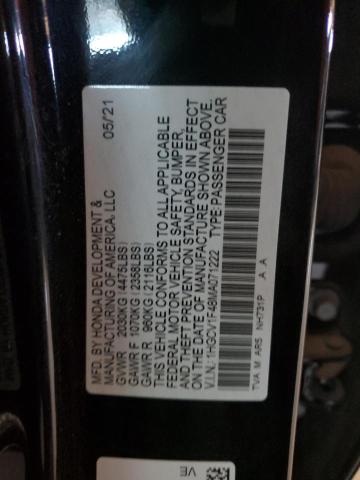 1HGCV1F48MA071222 Honda Accord Sport Se