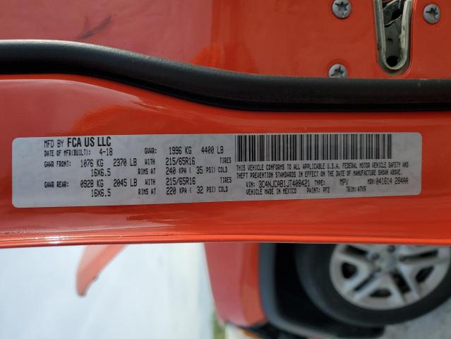 3C4NJCAB1JT408421 Jeep Compass Sport