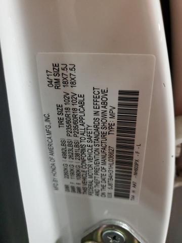 5J8TB4H31HL036627 Acura RDX
