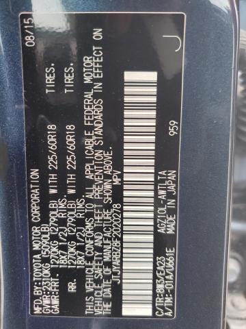 JTJYARBZ8F2020278 Lexus NX 200T