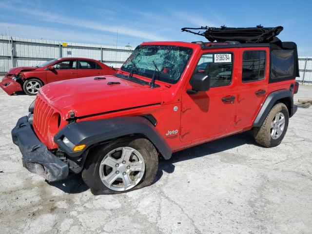 51565784 :رقم المزاد ، 1C4HJXDG0JW151337 vin ، 2018 Jeep Wrangler Unlimited Sport مزاد بيع