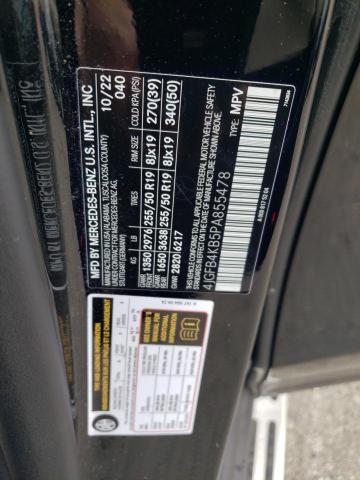 4JGFB4KB5PA855478 Mercedes-Benz Gle 350 4matic