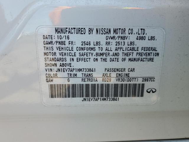 JN1EV7AP1HM733841 Infiniti Q50 Premium