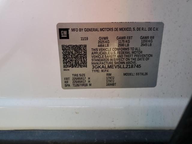3GKALMEV5LL218745 GMC Terrain Sle