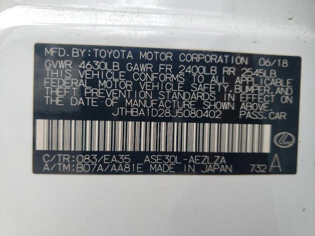JTHBA1D28J5080402 Lexus IS 300