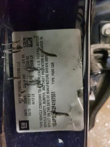 1G4PS5SK2F4187551 Buick Verano