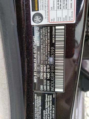 WDDUG8FB9EA038399 Mercedes-Benz S 550 4matic