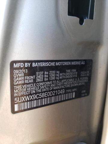 5UXWX9C58E0D21049 BMW X3 Xdrive28i
