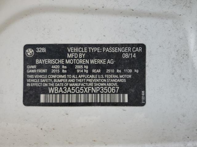 WBA3A5G5XFNP35067 BMW 328 I