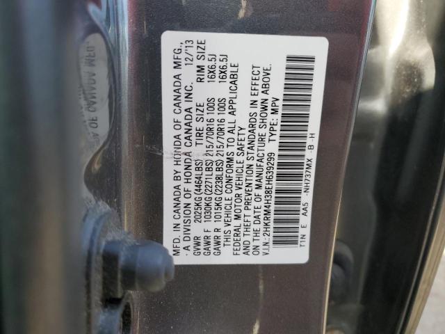 2HKRM4H38EH639299 Honda CR-V LX