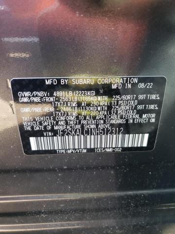 JF2SKALC1NH512312 Subaru Forester Wilderness