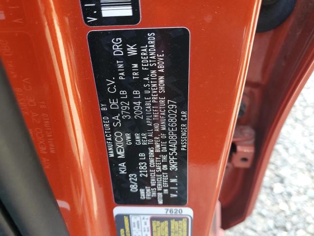 3KPF54AD8PE680297 KIA Forte Gt Line