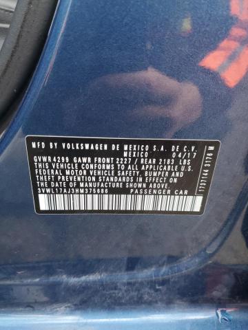 3VWL17AJ3HM375686 Volkswagen JETTA SEL