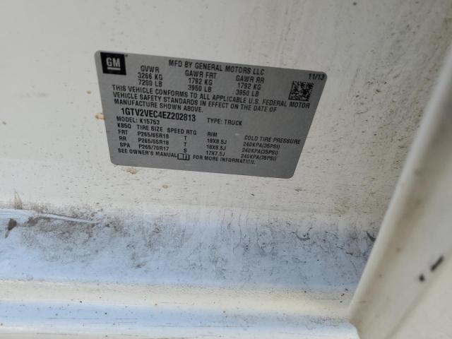 1GTV2VEC4EZ202813 GMC Sierra K1500 Slt