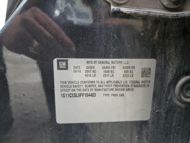 1G11C5SL9FF184403 Chevrolet MALIBU 1LT