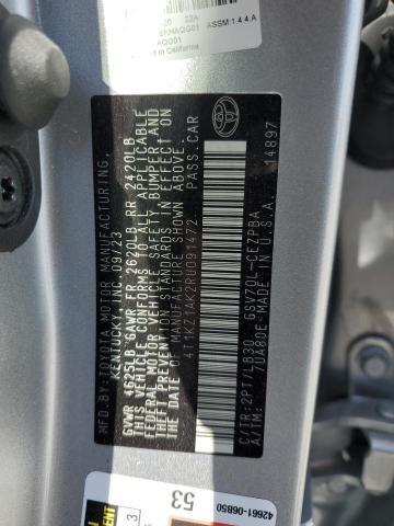 4T1KZ1AK2RU091472 Toyota CAMRY TRD
