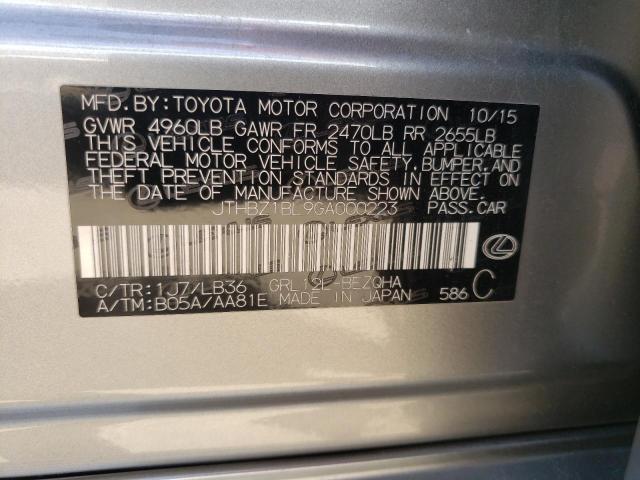 JTHBZ1BL9GA000223 Lexus Gs 350 Base