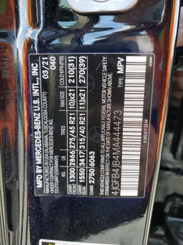 4JGFB4JB4MA444473 Mercedes-Benz GLE 350