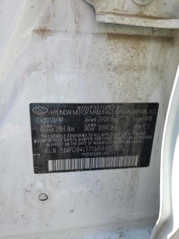 5NPD84LF7LH546903 Hyundai ELANTRA SEL