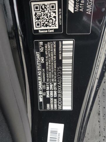 WDDXJ8JBXKA037375 Mercedes-Benz S 63 AMG