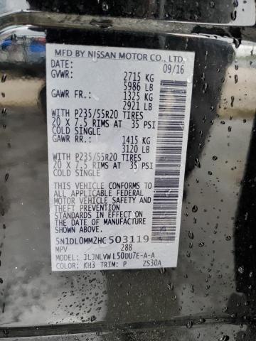 5N1DL0MM2HC503119 Infiniti QX60