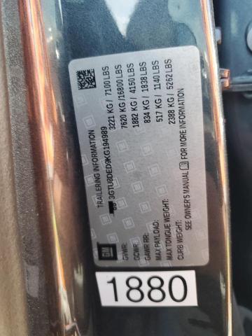 3GTU8DED9KG194989 GMC Sierra C1500 Slt