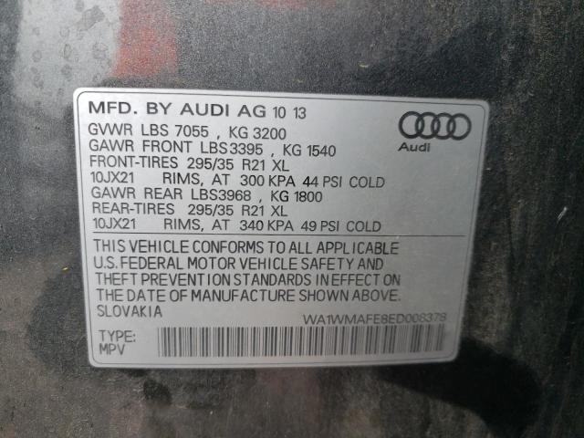 WA1WMAFE8ED008378 Audi Q7 Prestige
