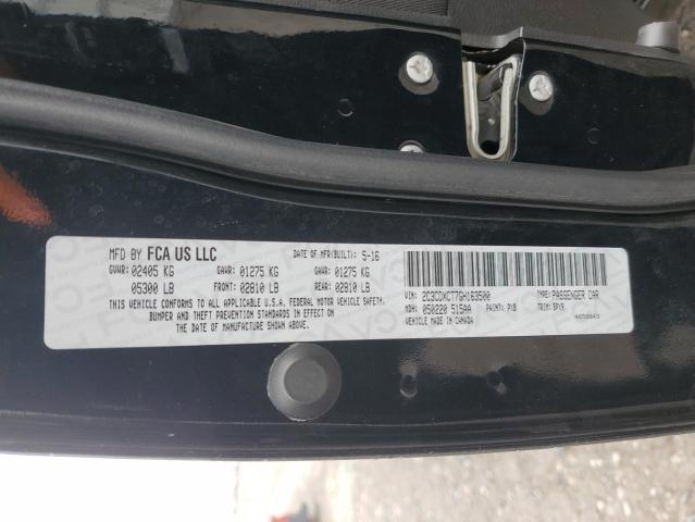2C3CDXCT7GH163500 Dodge CHARGER R/T
