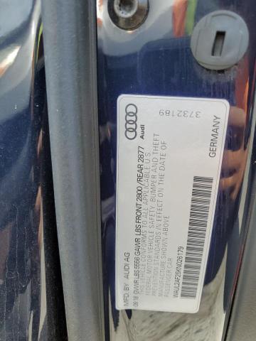 WAUL2AF25KN026179 Audi A6 Premium Plus