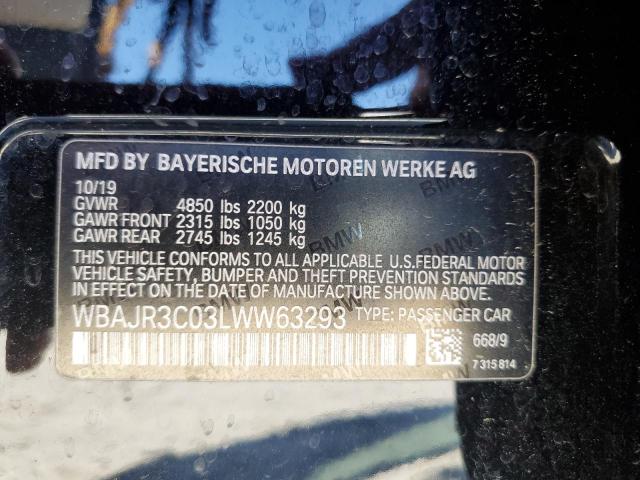 WBAJR3C03LWW63293 BMW 530 I