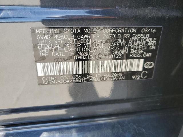 JTHBZ1BLXHA008123 Lexus Gs 350 Base